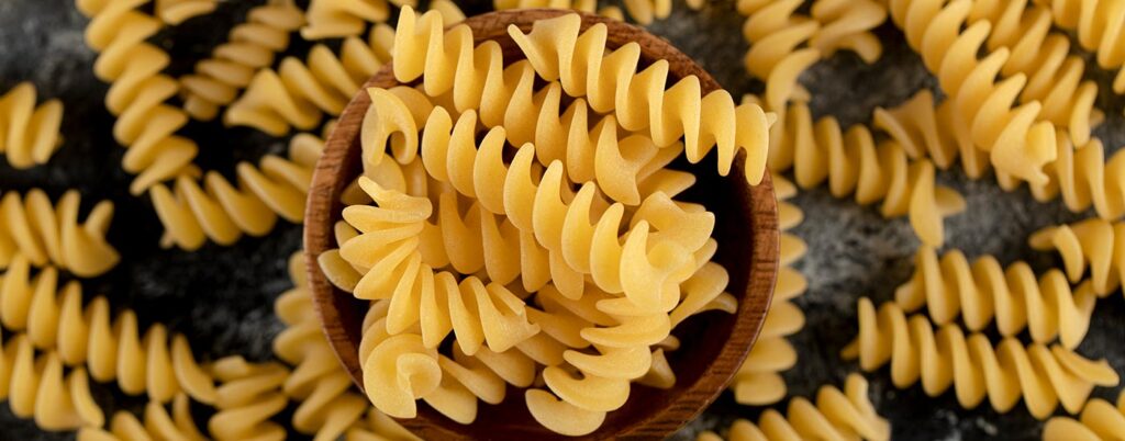 Spiral-Shaped Pasta